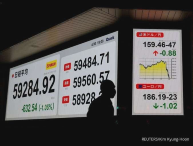 Harga Minyak Melonjak, Bursa Asia Melemah Akibat Konflik Timur Tengah