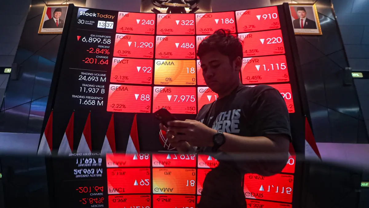 Saham Sektor Energi dan Material Tekan IHSG ke 6.094