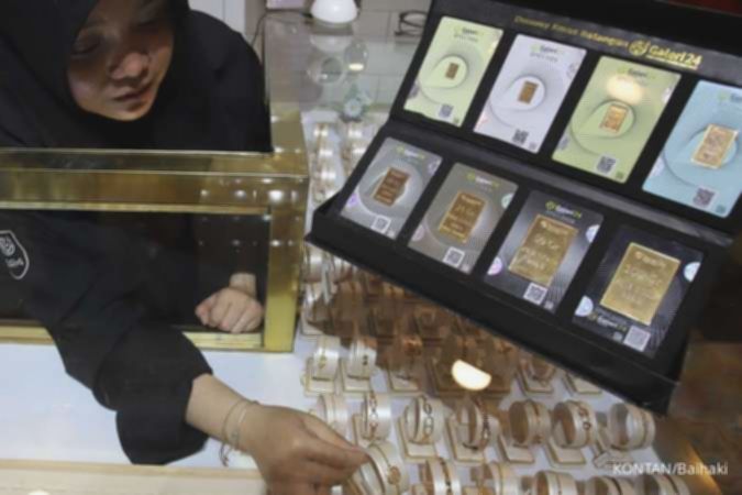 Pasar Saham dan Obligasi Tertekan, Emas Jadi Pilihan Investasi