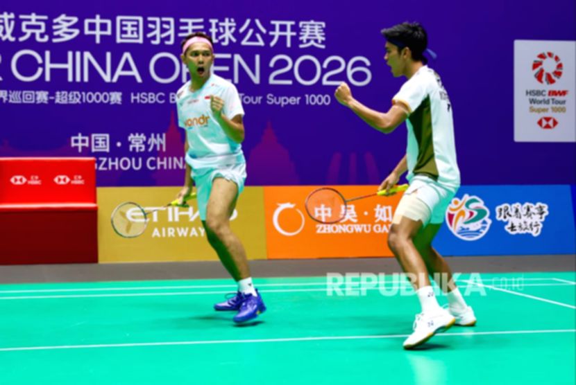 Fajar/Fikri Melaju ke Semifinal China Open 2026