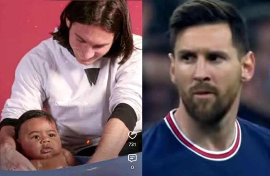 Reaksi Lionel Messi Saat Foto Mandikan Lamine Yamal Viral Kembali