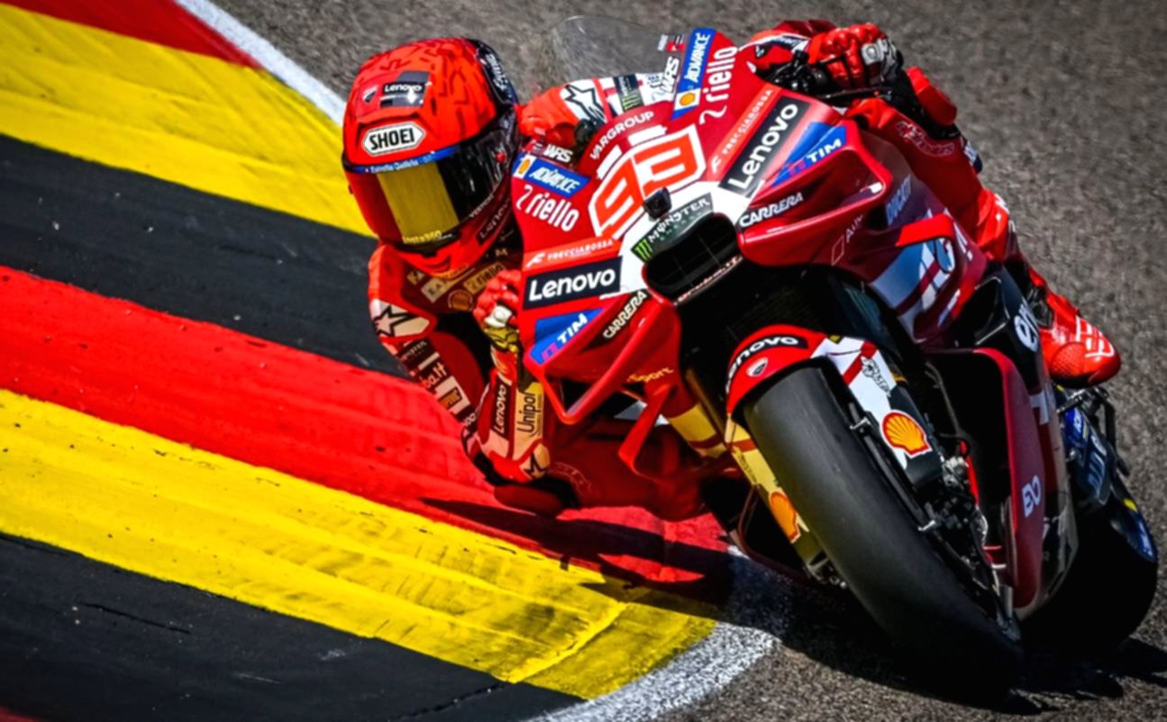 Marc Marquez Pimpin Sesi Latihan MotoGP Jerman di Tengah Ancaman Rival