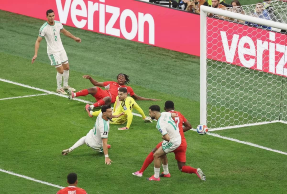 Kejutan Dua Gol Warnai Laga Swiss Kontra Aljazair di Piala Dunia