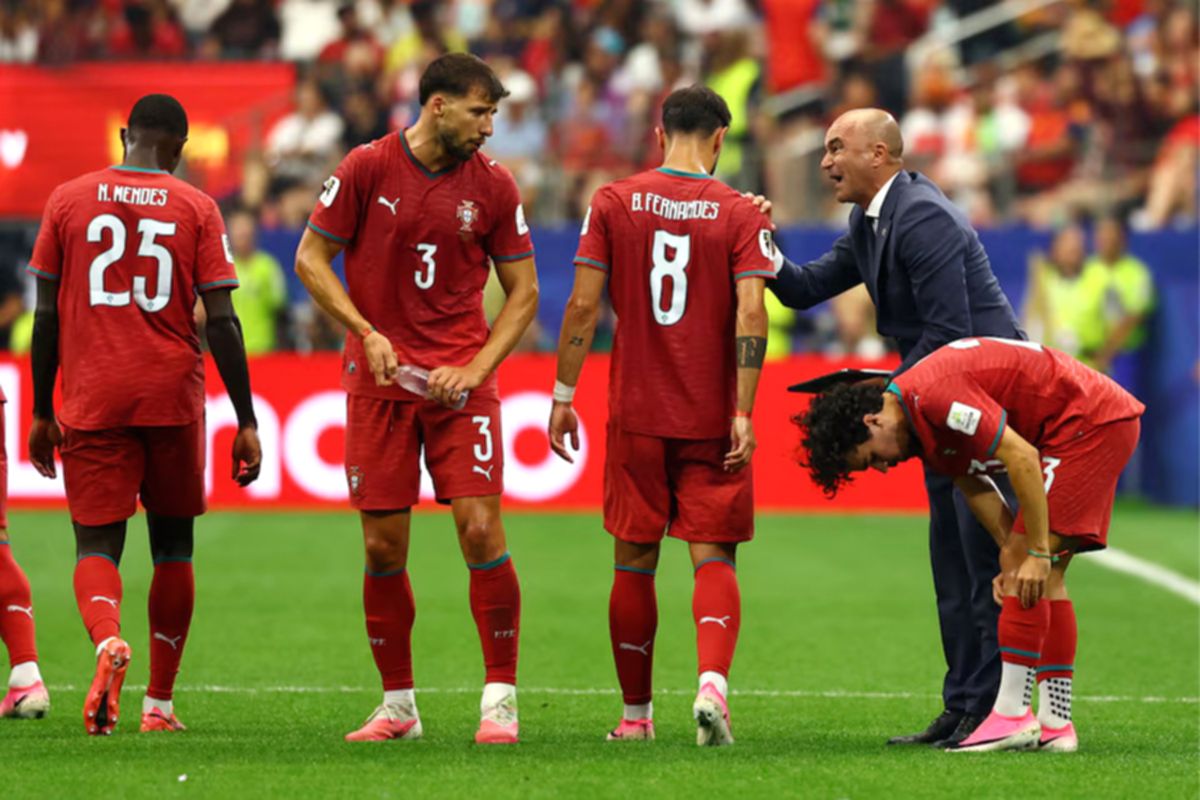 Spanyol Tekuk Portugal, Bruno Fernandes Soroti Kesalahan Fatal Timnya