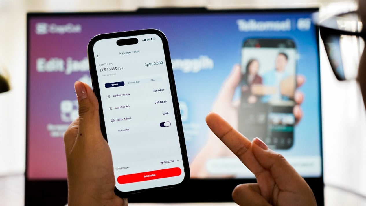 MyTelkomsel Hadirkan CapCut, Permudah Pelanggan Edit dan Upload Konten