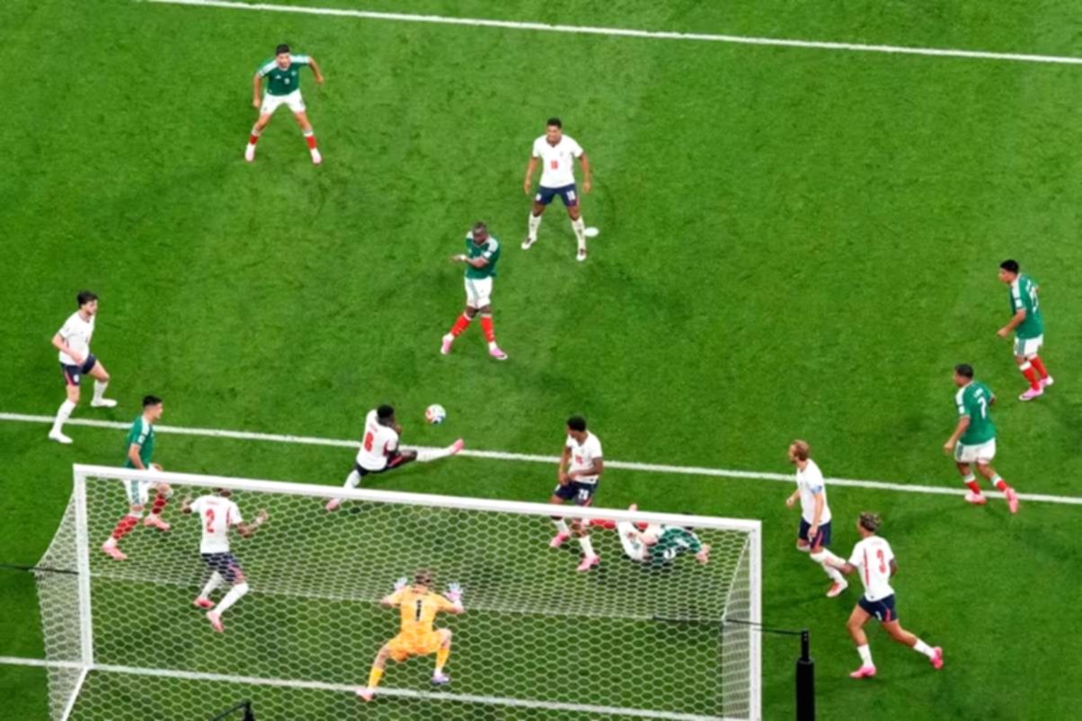 Meksiko dan Inggris Berbalas Tiga Gol dalam Duel Sengit