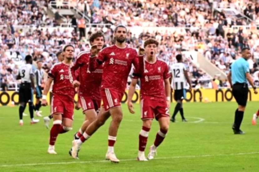 Liverpool Tahan Imbang Newcastle 2-2 Lewat Comeback Dramatis