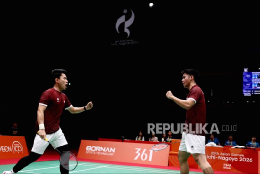 Ganda Putra Indonesia Sabet Emas Ketiga Usai Tekuk China