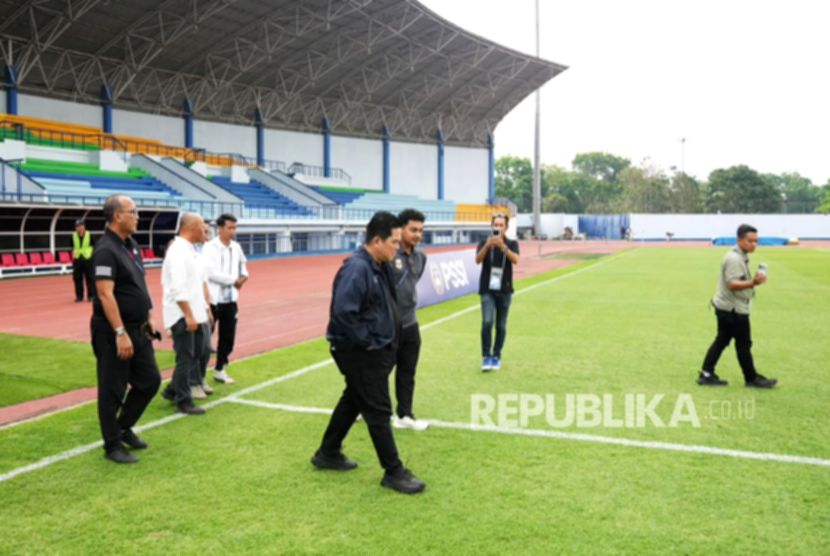 Ketum PSSI Tinjau Kesiapan Venue Latihan Peserta FIFA ASEAN Cup