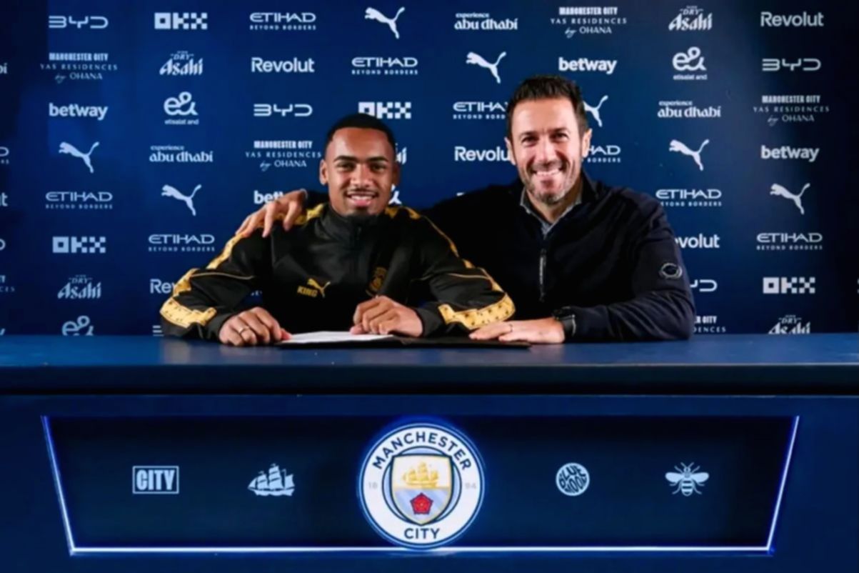 Manchester City Resmi Rekrut Winger Asal Brasil Allan Elias