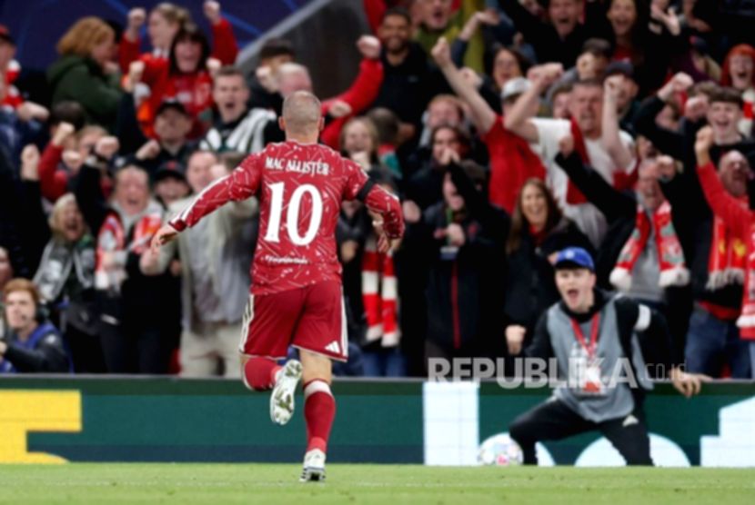 Gol Mac Allister Bawa Liverpool Bangkit Taklukkan Atletico Madrid 2-1