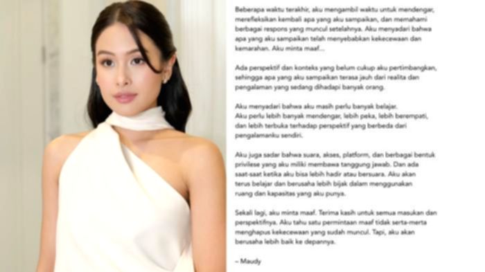 Maudy Ayunda Pamer Perut Buncit, Kehamilan Istri Jesse Choi Masuki Tujuh Bulan
